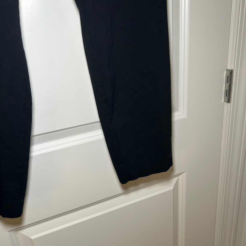 Lane Bryant The Madison Black Ankle Trousers Womens 16 Stretch Dress Pants work - Picture 3 of 5